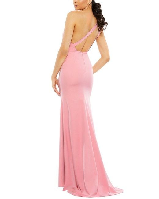 Mac Duggal Pink A-line Gown