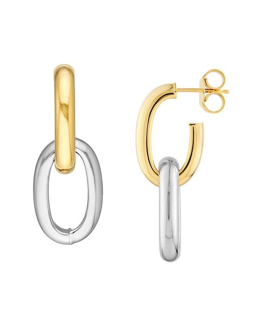 HAWLEY ST Metallic 14K Dangle Earrings