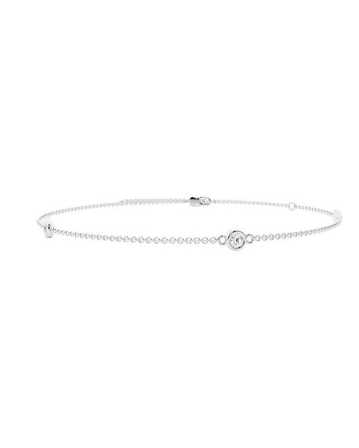 Lab Grown Diamonds White 0.13 Ct. Tw. Lab-Grown Diamond Bolo Bracelet