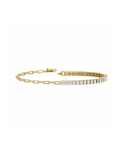Lab Grown Diamonds White 14K 2.48 Ct. Tw. Lab-Grown Diamond Bracelet