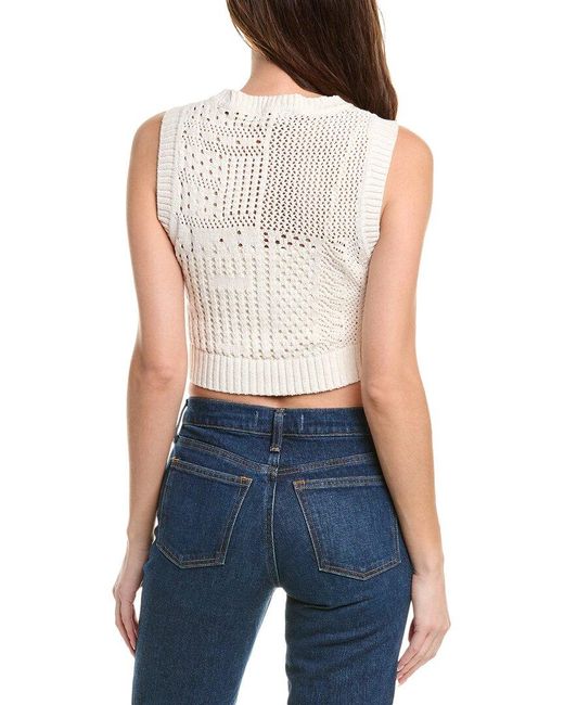 A.L.C. Blue Sawyer Top