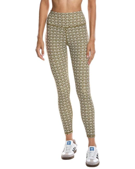 Spiritual Gangster Green Mystic Eye Lotus 7/8 Legging