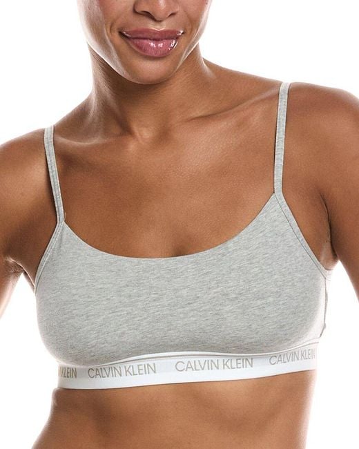 Calvin Klein Brown Lightly Lined Bralette