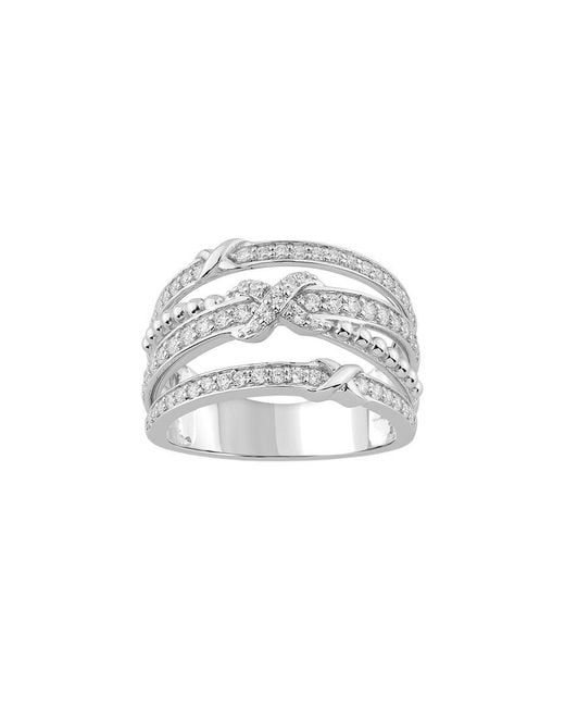 Ethos Creations White Brilliant Bloom 14K 0.50 Ct. Tw. Lab-Grown Diamond Ring