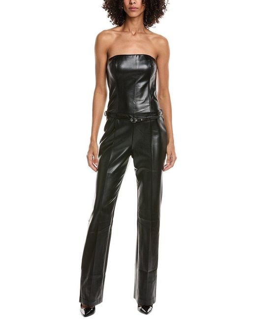 Amanda Uprichard Blue Amoret Jumpsuit