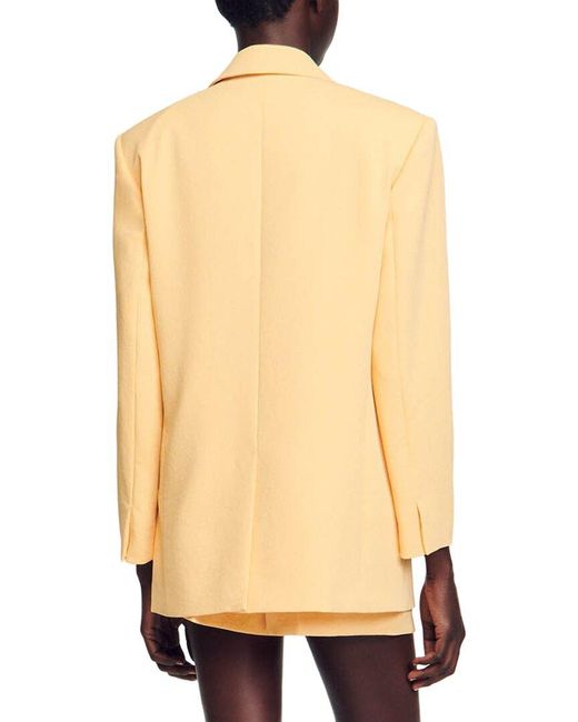 Sandro Natural Ryan Blazer