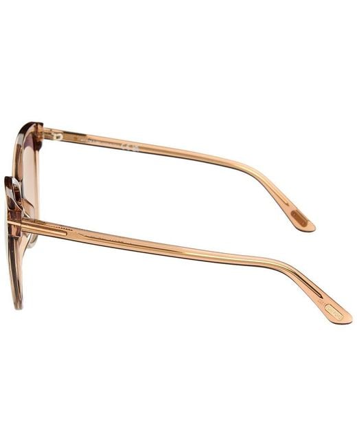 Tom Ford Brown Ani 58Mm Sunglasses
