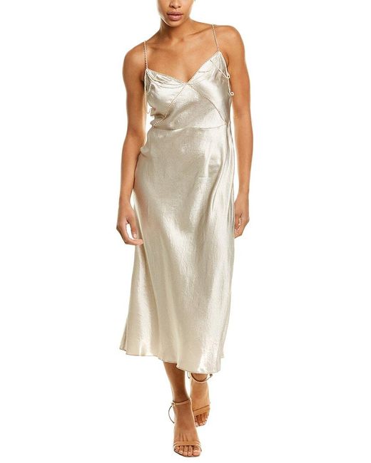 vince draped dress