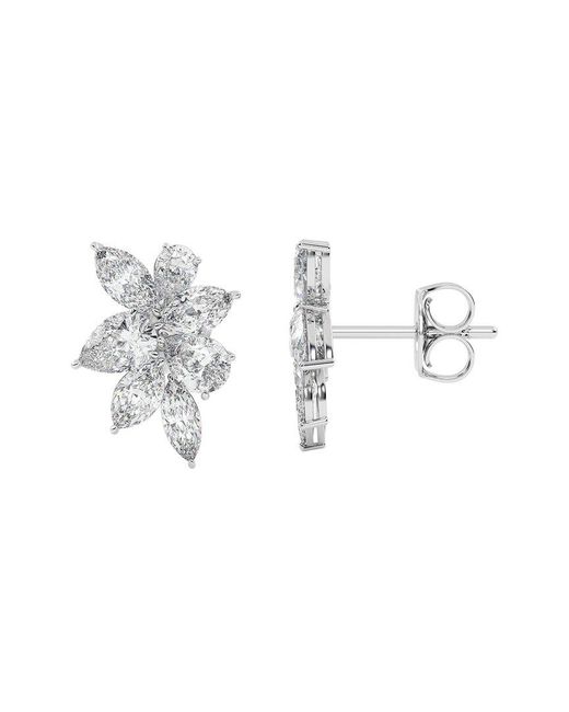 VOWE Metallic 14K 7.00 Ct. Tw. Lab-Grown Diamond Earrings