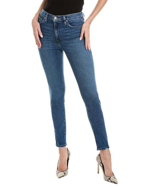 Hudson Blue Barbara Slopes High Rise Super Skinny Ankle Jean