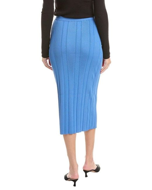 Proenza Schouler Blue Ryanne Skirt