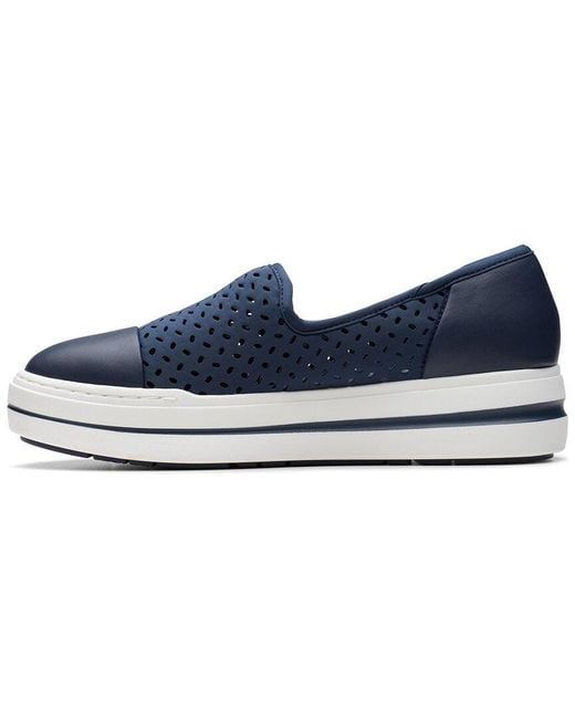 Clarks Blue Cloudsteppers Audreigh Star Loafer