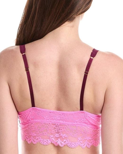 Honeydew Intimates Pink Claudia & Sand Lace Bralette