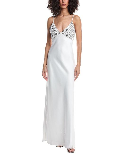 Ramy Brook White Lizzy Gown