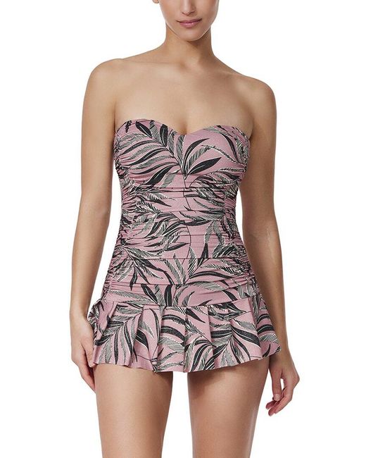 Gottex Purple Sweetheart Swim Dress