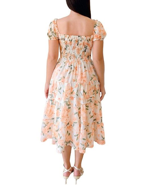 Vincent White Midi Dress