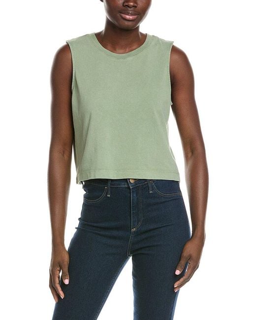 Z Supply Green Sloane Jersey Muscle Tank