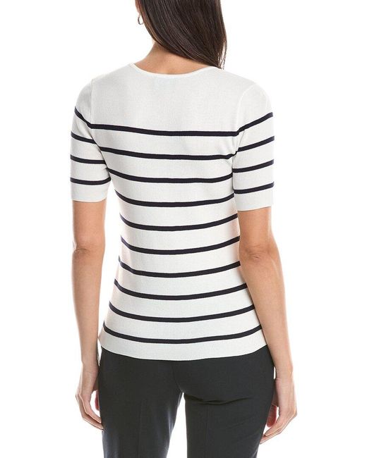 Tahari White Top