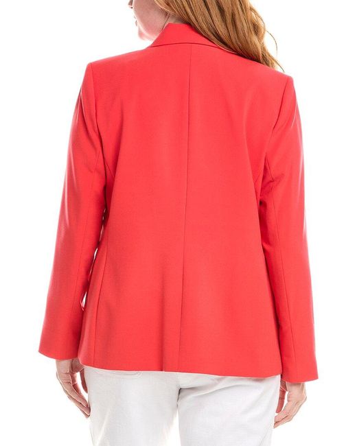 Tahari Red Plus Blazer