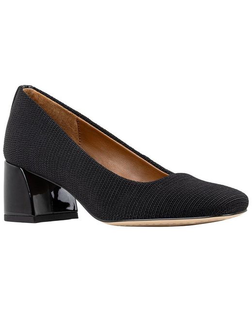 Donald J Pliner Black Aquarius Pump