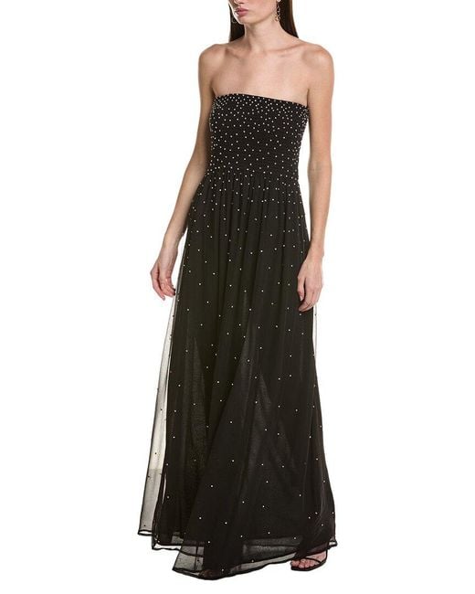 Ba&sh Black Laura Maxi Dress