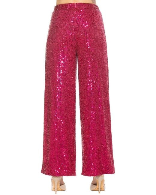 Alexia Admor Red Illy Pant