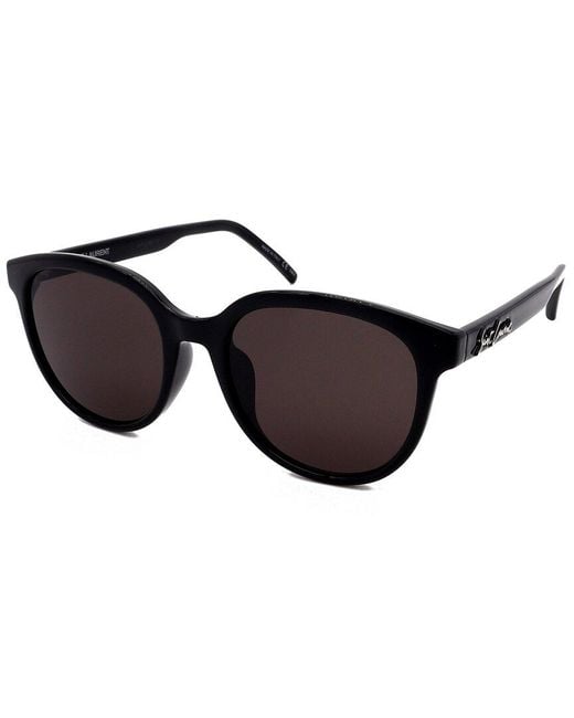 Saint Laurent Black Sl317 55Mm Sunglasses