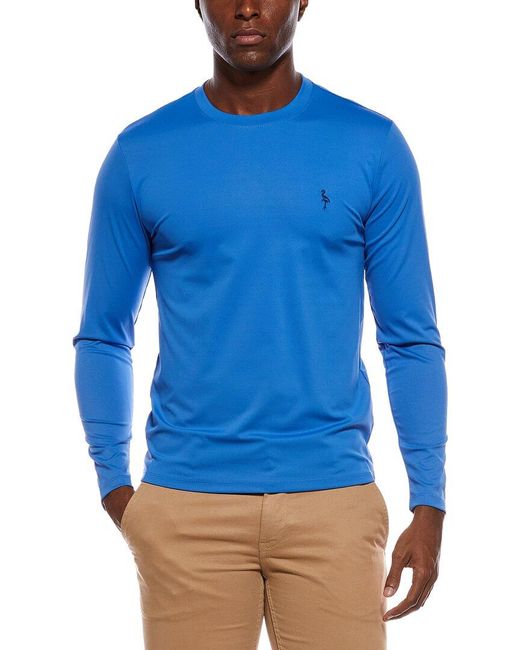 Tailorbyrd Blue Rashguard Top for men