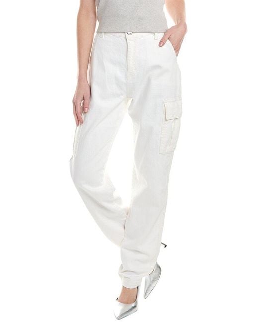 Rebecca Minkoff White Stevie Relaxed Cargo Pant