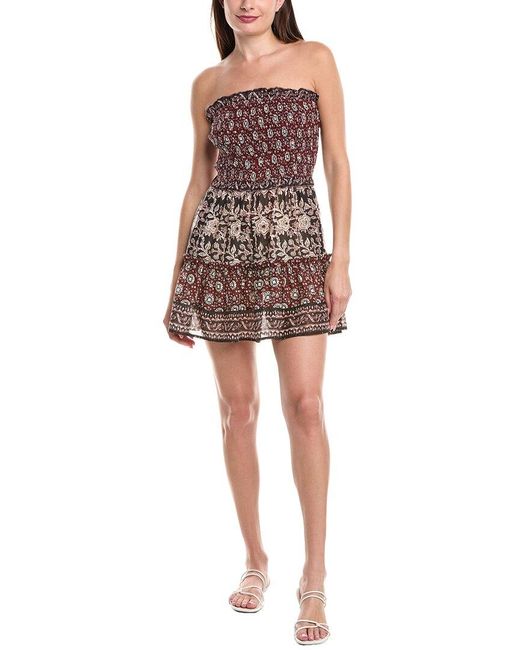 Sea Red Danae Print Cover-Up Dress