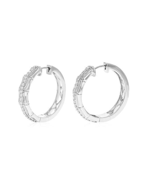 Amairah White 0.50 Ct. Tw. Lab-Grown Diamond Hoops