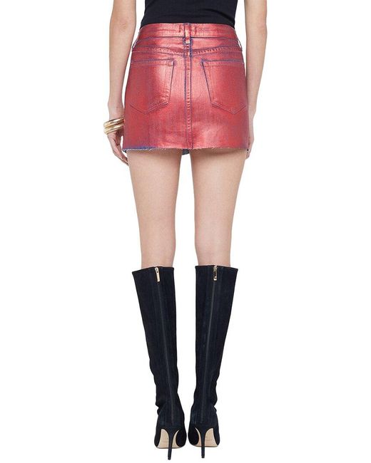 L'Agence Pink Paris Micro Mini Skirt