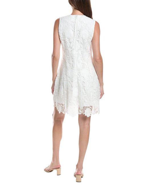 LAYERED WITH LOVE White Lina Lace Mini Dress