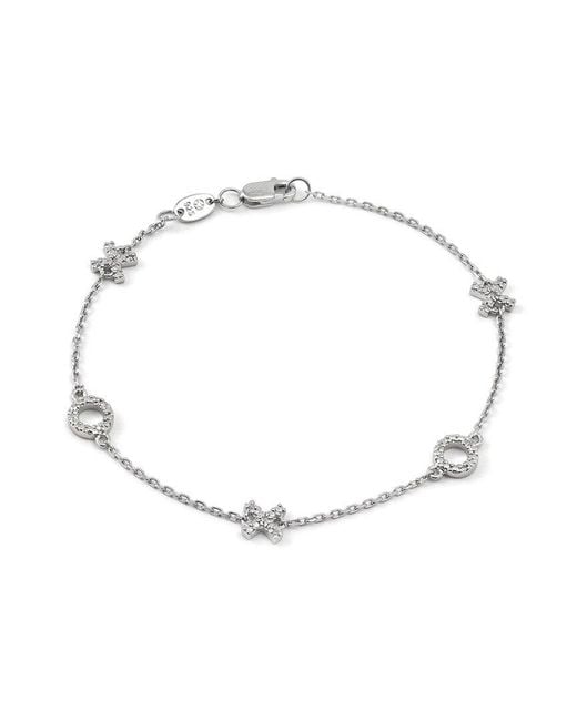 Diamond Select Cuts White 0.06 Ct. Tw. Diamond Bracelet