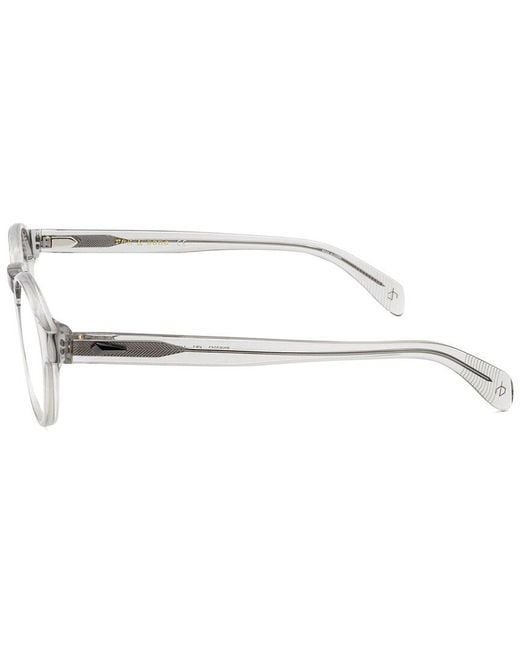 Rag & Bone Metallic 48Mm Optical Frames