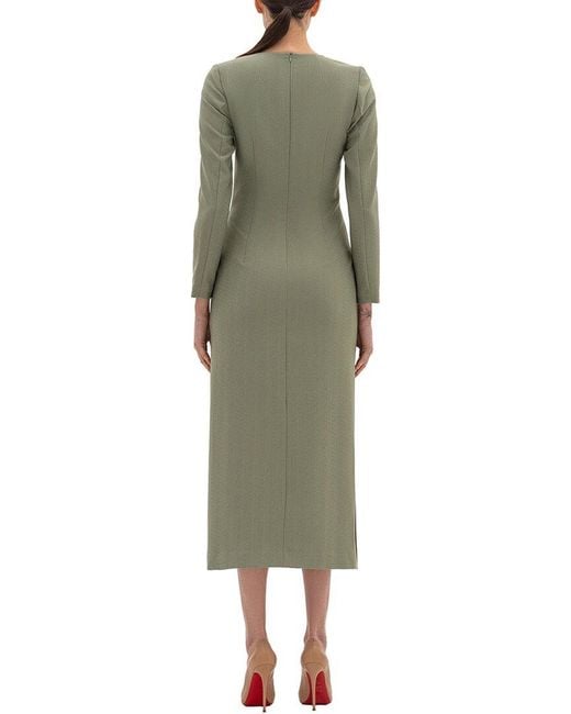 BGL Green Midi Dress