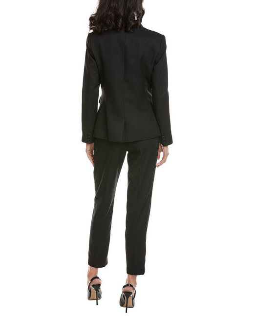 Tahari Black 2Pc Blazer & Pant Set
