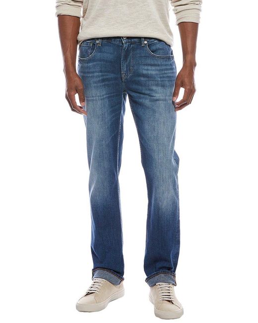 7 For All Mankind Blue Left Hand The Straight Auster Jean for men