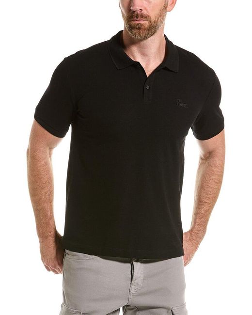 The Kooples Logo Polo Shirt in Black for Men | Lyst