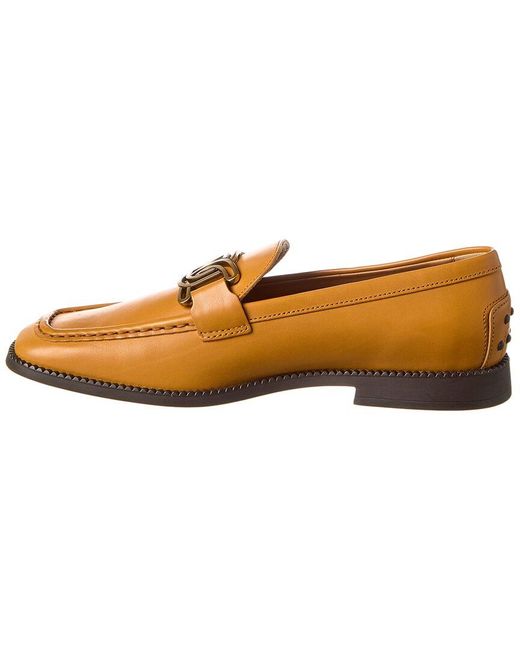 Tod's Brown Kate Leather Loafer