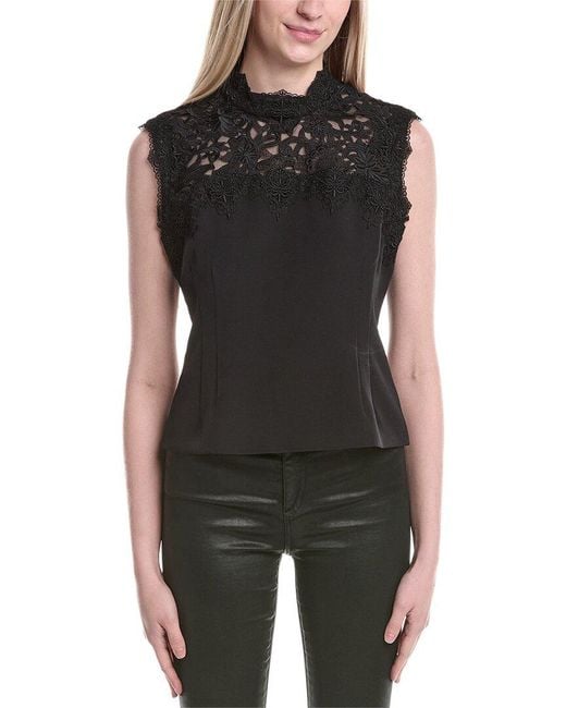 Generation Love Black Joya Lace Top