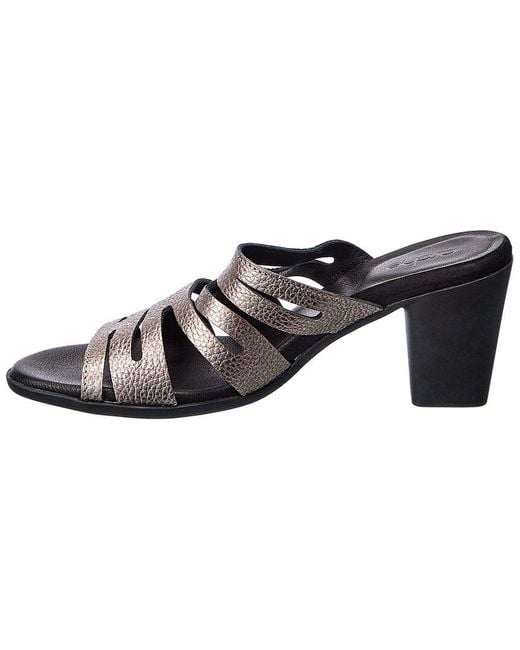 Arche Black Farsha Leather Flat