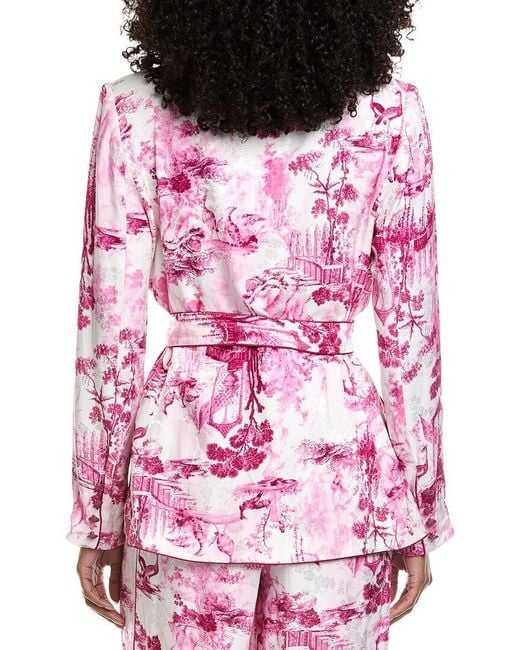 L'Agence Pink Jordana Blazer