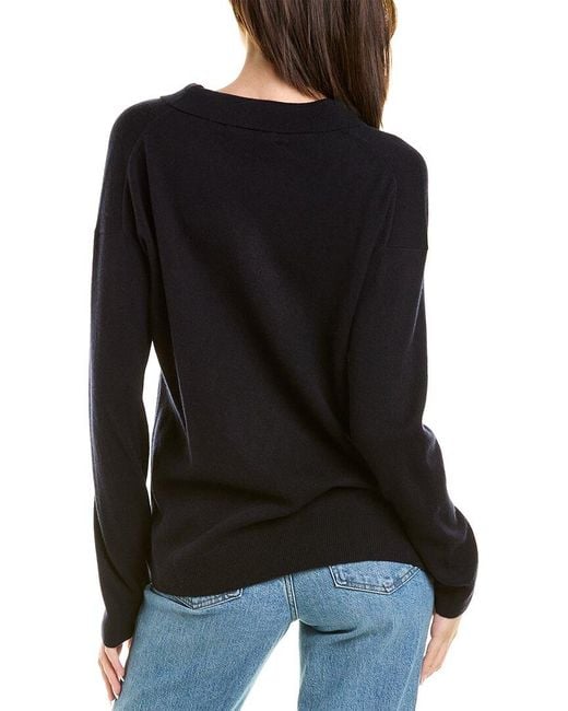 Chinti & Parker Black Wool & Cashmere-blend Sweater