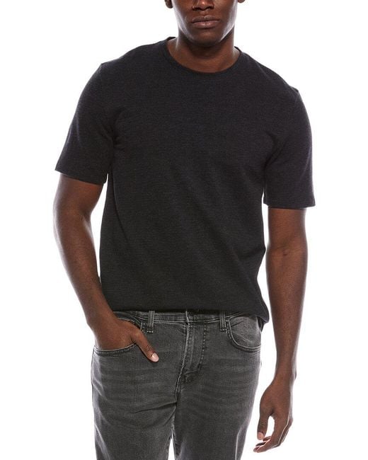 Vince Black Crewneck Shirt for men