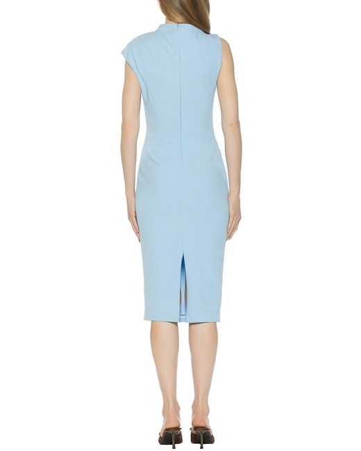 Alexia Admor Blue Vaila Sheath Dress
