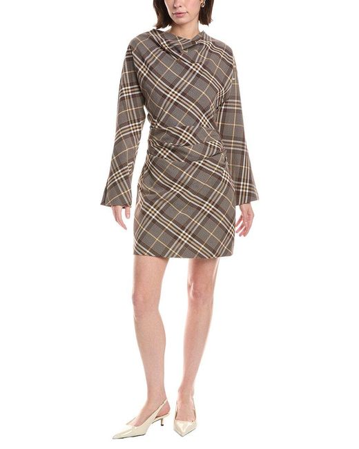 Jonathan Simkhai Brown Harpor Mini Dress
