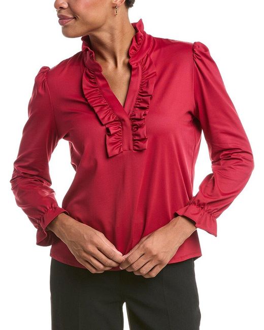 Jude Connally Red Wren Blouse