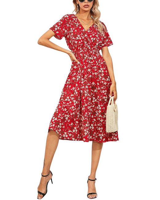VERA DOLINI Red Dress