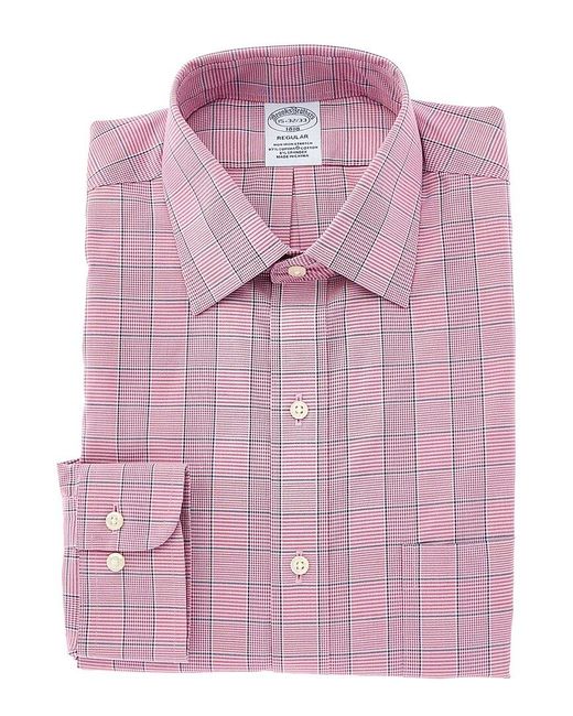 Brooks Brothers Pink Regular Fit Dress Shirt for men